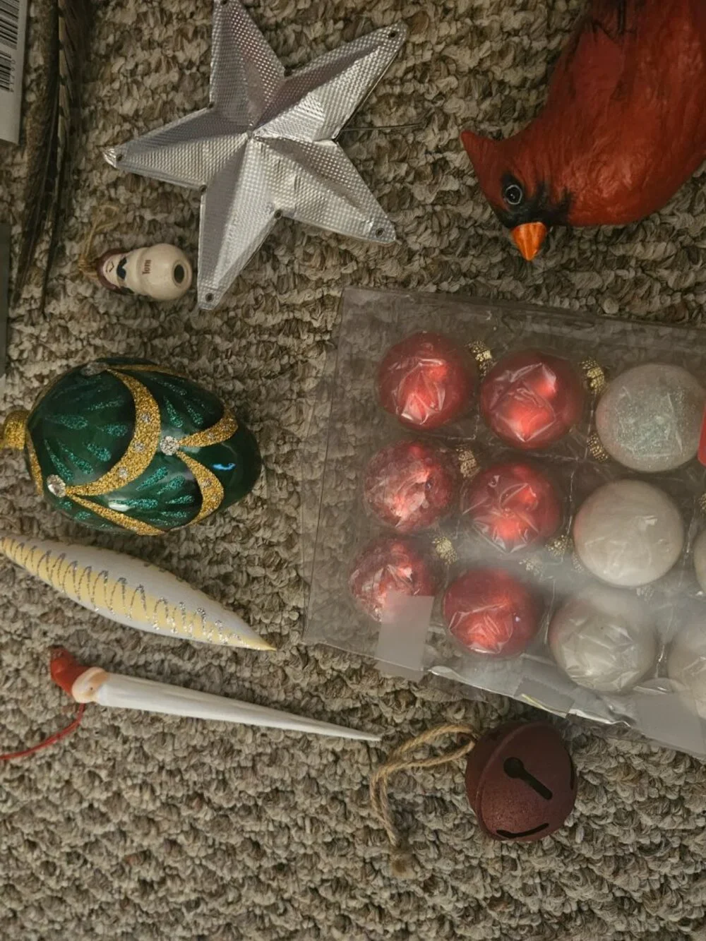 22 Piece Vintage Christmas Ornament/Decor Lot